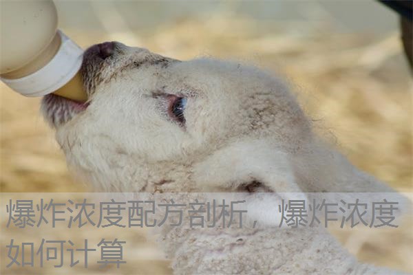 爆炸浓度配方剖析，爆炸浓度如何计算