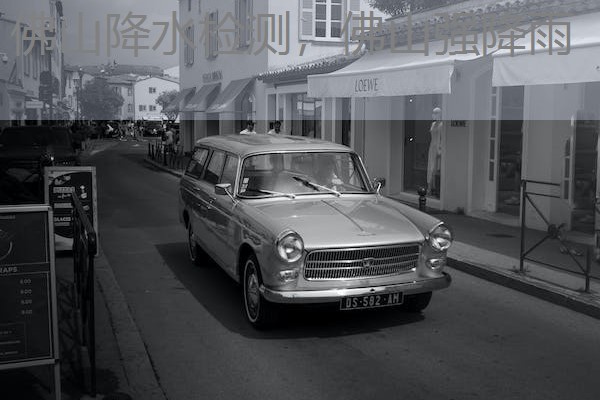 佛山降水检测，佛山强降雨