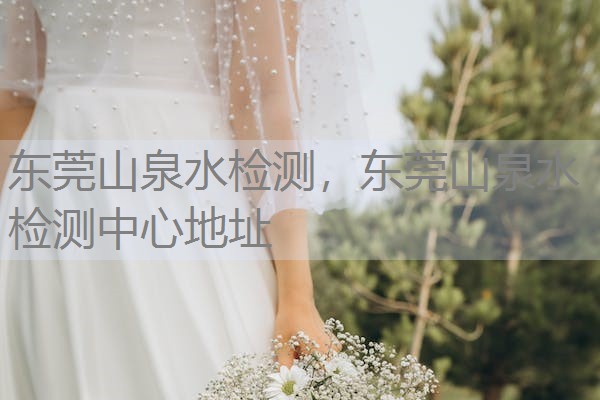 东莞山泉水检测，东莞山泉水检测中心地址