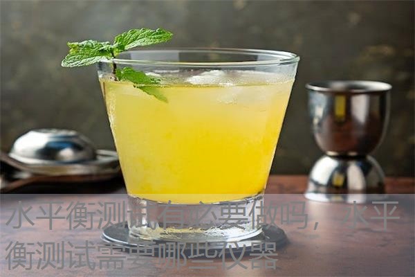 水平衡测试有必要做吗，水平衡测试需要哪些仪器