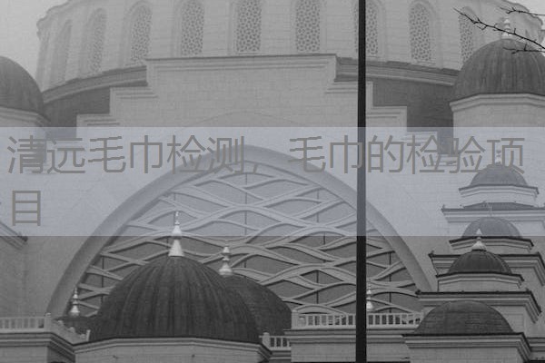 清远毛巾检测，毛巾的检验项目