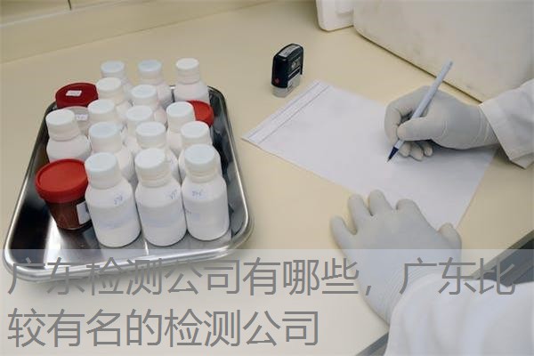 广东检测公司有哪些，广东比较有名的检测公司