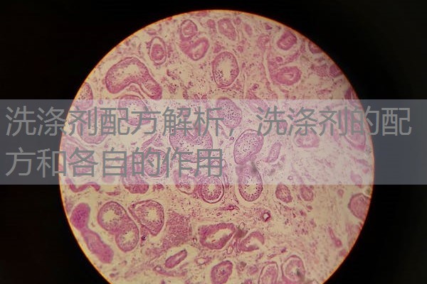 洗涤剂配方解析,洗涤剂的配方和各自的作用 洗涤剂配方解析,洗涤剂的配方和各自的作用