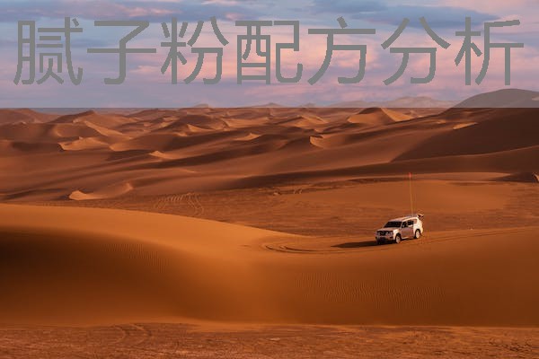 腻子粉配方分析