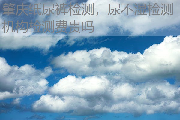 肇庆纸尿裤检测，尿不湿检测机构检测费贵吗