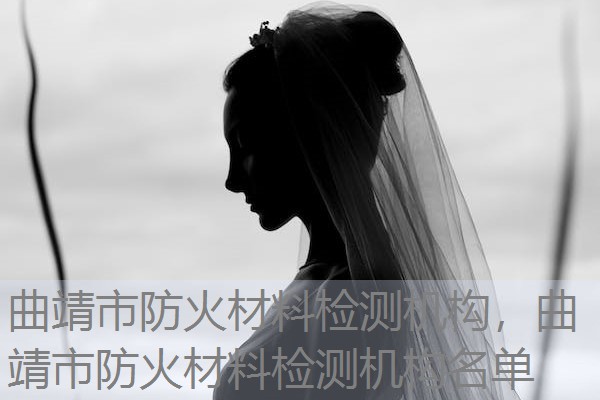 曲靖市防火材料检测机构，曲靖市防火材料检测机构名单