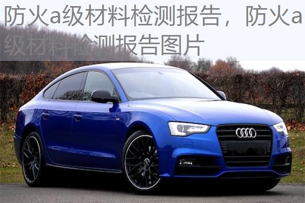 防火a级材料检测报告，防火a级材料检测报告图片