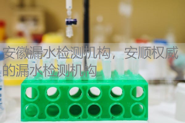 安徽漏水检测机构，安顺权威的漏水检测机构