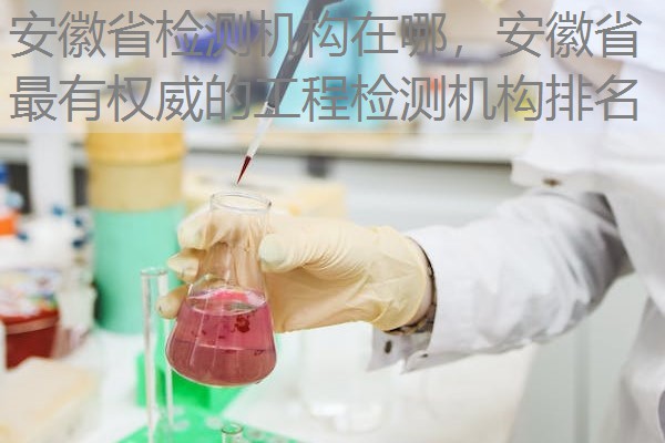 安徽省检测机构在哪,安徽省最有权威的工程检测机构排名 安徽省检测机构在哪,安徽省最有权威的工程检测机构排名