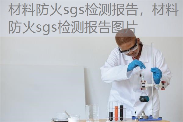 材料防火sgs检测报告，材料防火sgs检测报告图片