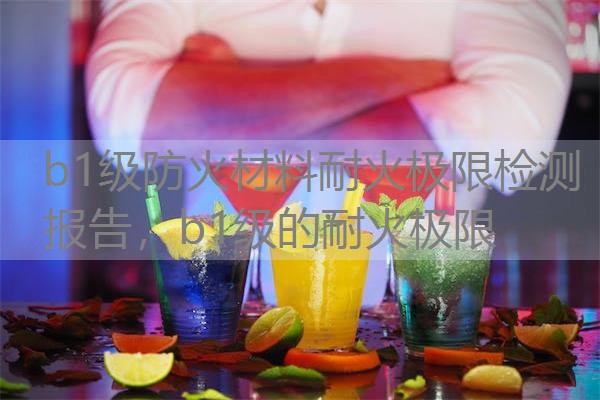 b1级防火材料耐火极限检测报告，b1级的耐火极限