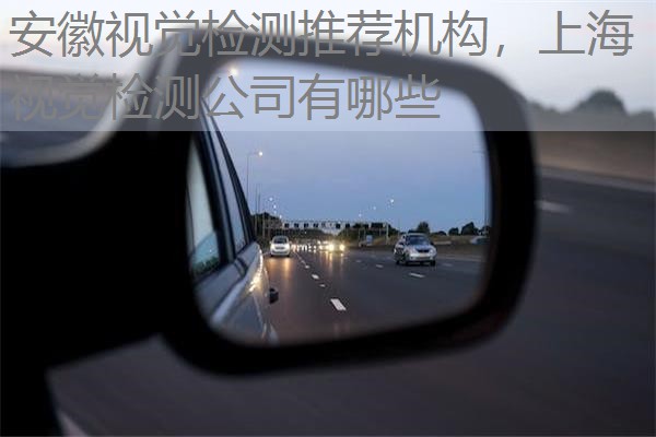 安徽视觉检测推荐机构，上海视觉检测公司有哪些
