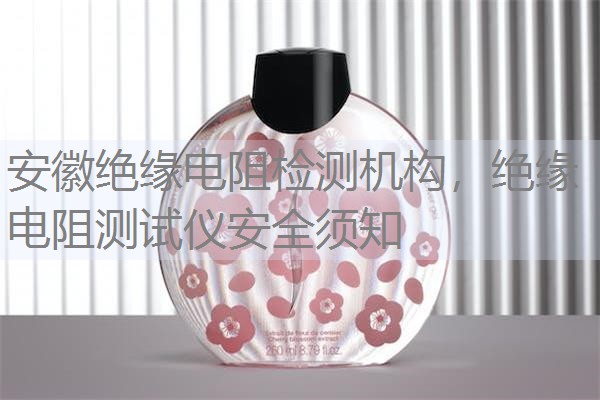 安徽绝缘电阻检测机构,绝缘电阻测试仪安全须知 安徽绝缘电阻检测机构,绝缘电阻测试仪安全须知