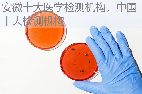 安徽十大医学检测机构，中国十大检测机构