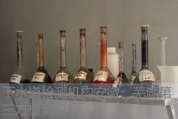 下水道检测机构安徽，芜湖第三方检测机构