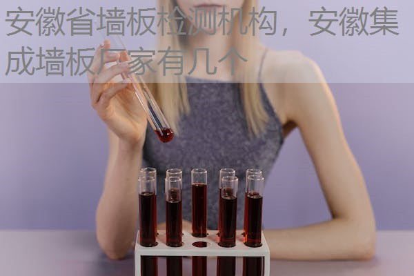 安徽省墙板检测机构，安徽集成墙板厂家有几个