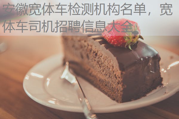 安徽宽体车检测机构名单,宽体车司机招聘信息大全 安徽宽体车检测机构名单,宽体车司机招聘信息大全
