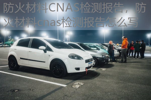 防火材料CNAS检测报告，防火材料cnas检测报告怎么写