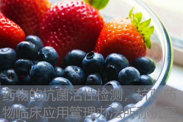 药物的抗菌活性检测，抗菌药物临床应用管理办法所称抗菌