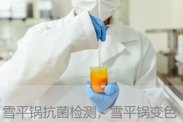 雪平锅抗菌检测，雪平锅变色