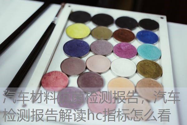 汽车材料抗菌检测报告,汽车检测报告解读hc指标怎么看 汽车材料抗菌检测报告,汽车检测报告解读hc指标怎么看