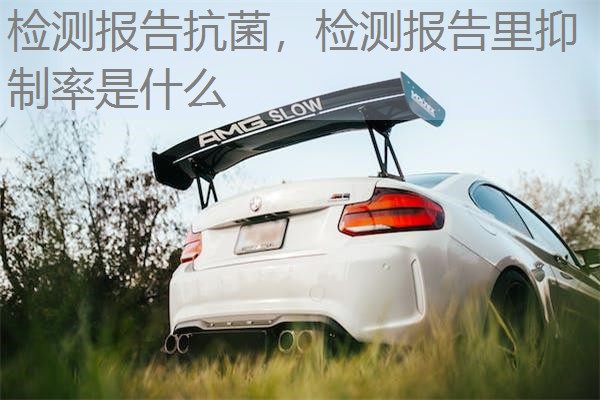 检测报告抗菌，检测报告里抑制率是什么