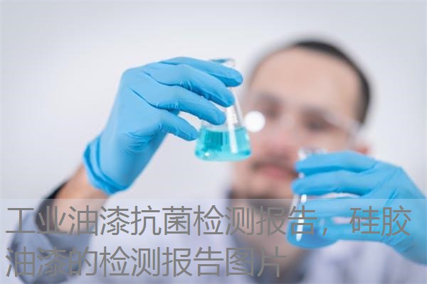 工业油漆抗菌检测报告,硅胶油漆的检测报告图片 工业油漆抗菌检测报告,硅胶油漆的检测报告图片