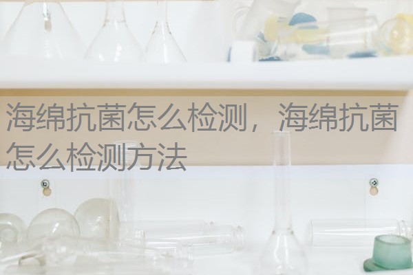 海绵抗菌怎么检测，海绵抗菌怎么检测方法