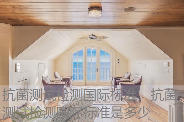 抗菌测试检测国际标准，抗菌测试检测国际标准是多少