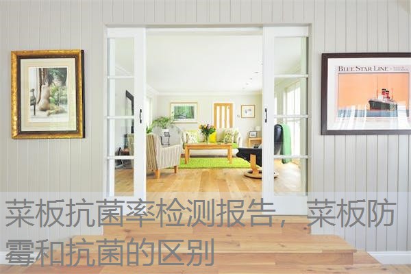 菜板抗菌率检测报告，菜板防霉和抗菌的区别