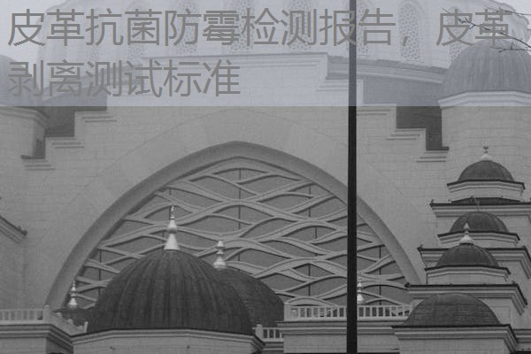皮革抗菌防霉检测报告，皮革剥离测试标准