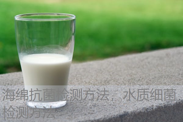 海绵抗菌检测方法，水质细菌检测方法
