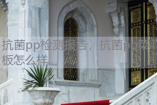 抗菌pp检测报告，抗菌pp菜板怎么样