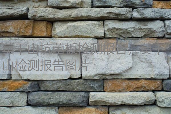 莫干山抗菌板检测报告，莫干山检测报告图片