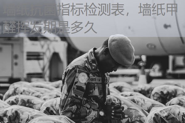 墙纸抗菌指标检测表，墙纸甲醛挥发期是多久