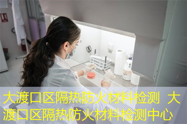 大渡口区隔热防火材料检测  大渡口区隔热防火材料检测中心