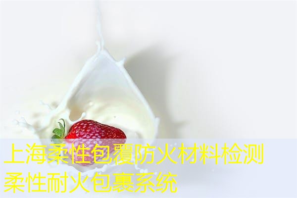 上海柔性包覆防火材料检测  柔性耐火包裹系统