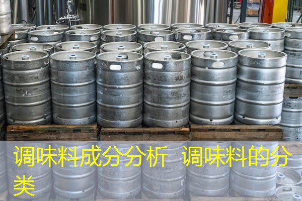 调味料成分分析  调味料的分类