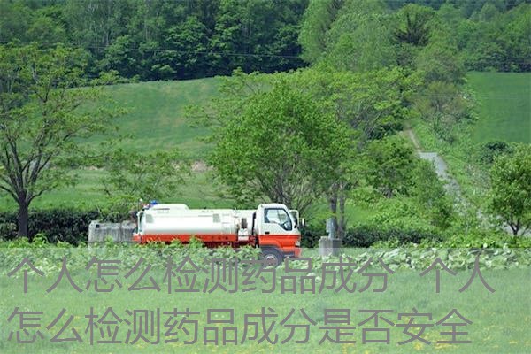个人怎么检测药品成分 个人怎么检测药品成分是否安全 个人怎么检测药品成分 个人怎么检测药品成分是否安全