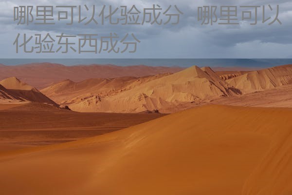 哪里可以化验成分 哪里可以化验东西成分 哪里可以化验成分 哪里可以化验东西成分