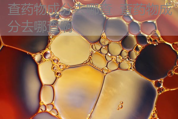 查药物成分去哪查 查药物成分去哪查啊 查药物成分去哪查 查药物成分去哪查啊