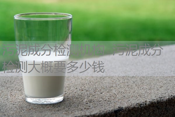 污泥成分检测机构 污泥成分检测大概要多少钱 污泥成分检测机构 污泥成分检测大概要多少钱