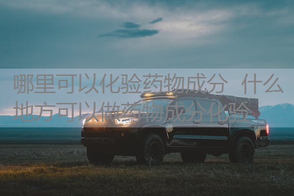 哪里可以化验药物成分 什么地方可以做药物成分化验 哪里可以化验药物成分 什么地方可以做药物成分化验