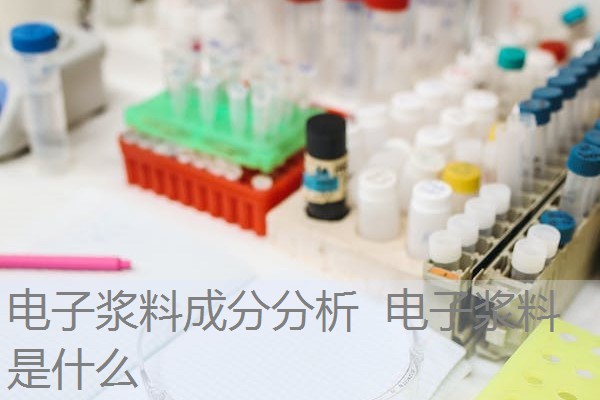 电子浆料成分分析 电子浆料是什么 电子浆料成分分析 电子浆料是什么