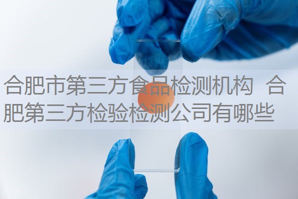 合肥市第三方食品检测机构 合肥第三方检验检测公司有哪些 合肥市第三方食品检测机构 合肥第三方检验检测公司有哪些