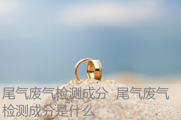 尾气废气检测成分 尾气废气检测成分是什么 尾气废气检测成分 尾气废气检测成分是什么