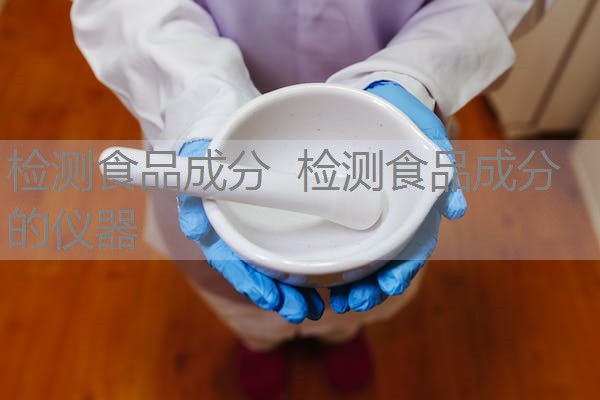 检测食品成分  检测食品成分的仪器