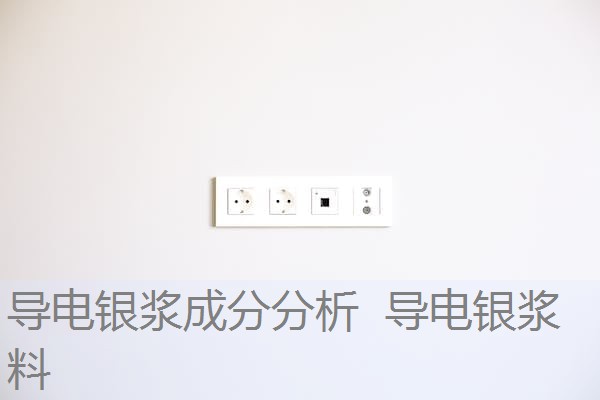 导电银浆成分分析 导电银浆料 导电银浆成分分析 导电银浆料