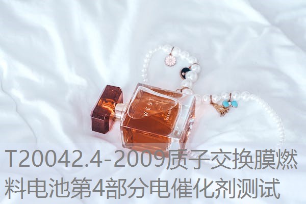 T20042.4-2009质子交换膜燃料电池第4部分电催化剂测试 T20042.4-2009质子交换膜燃料电池第4部分电催化剂测试